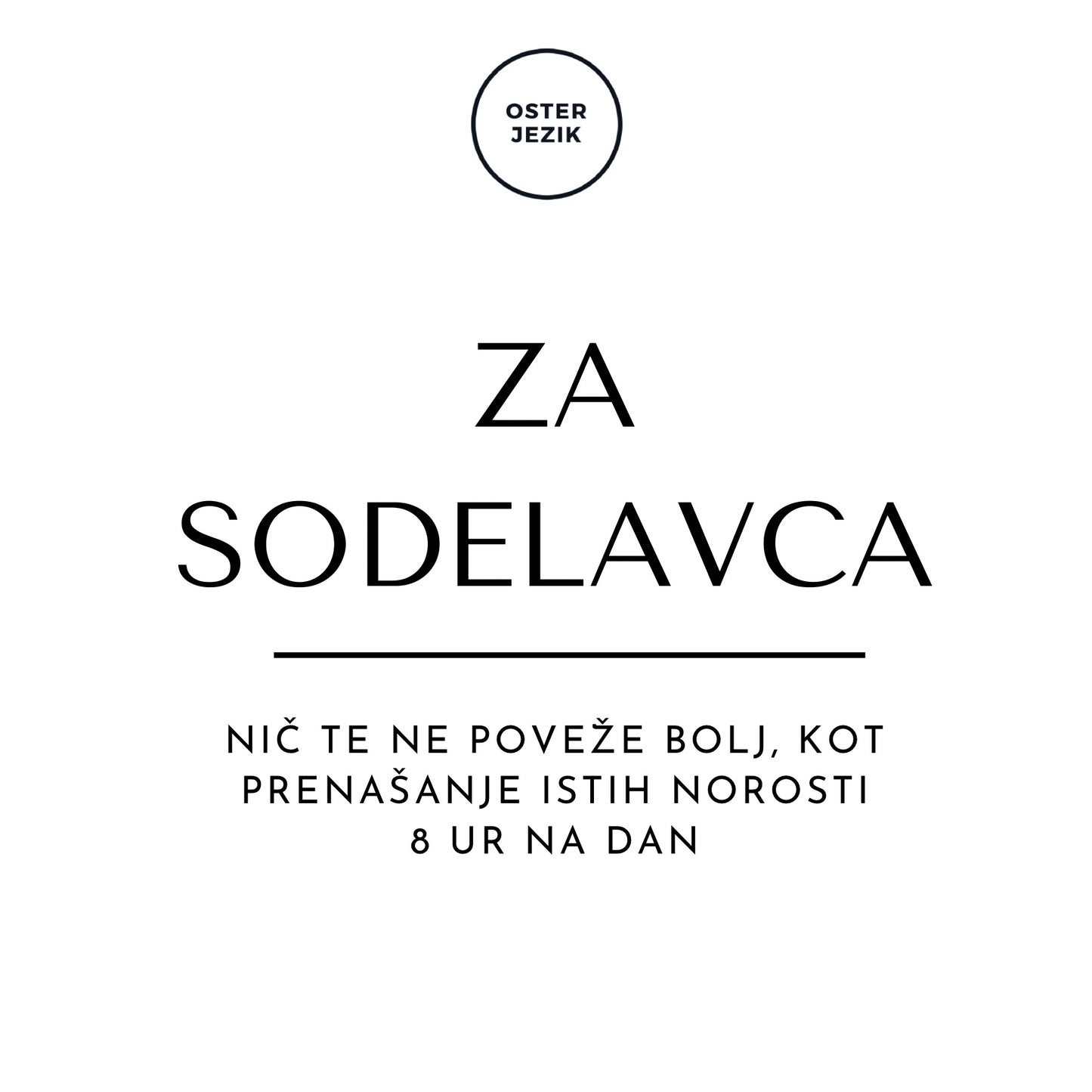Magnet "ZA SODELAVCA"