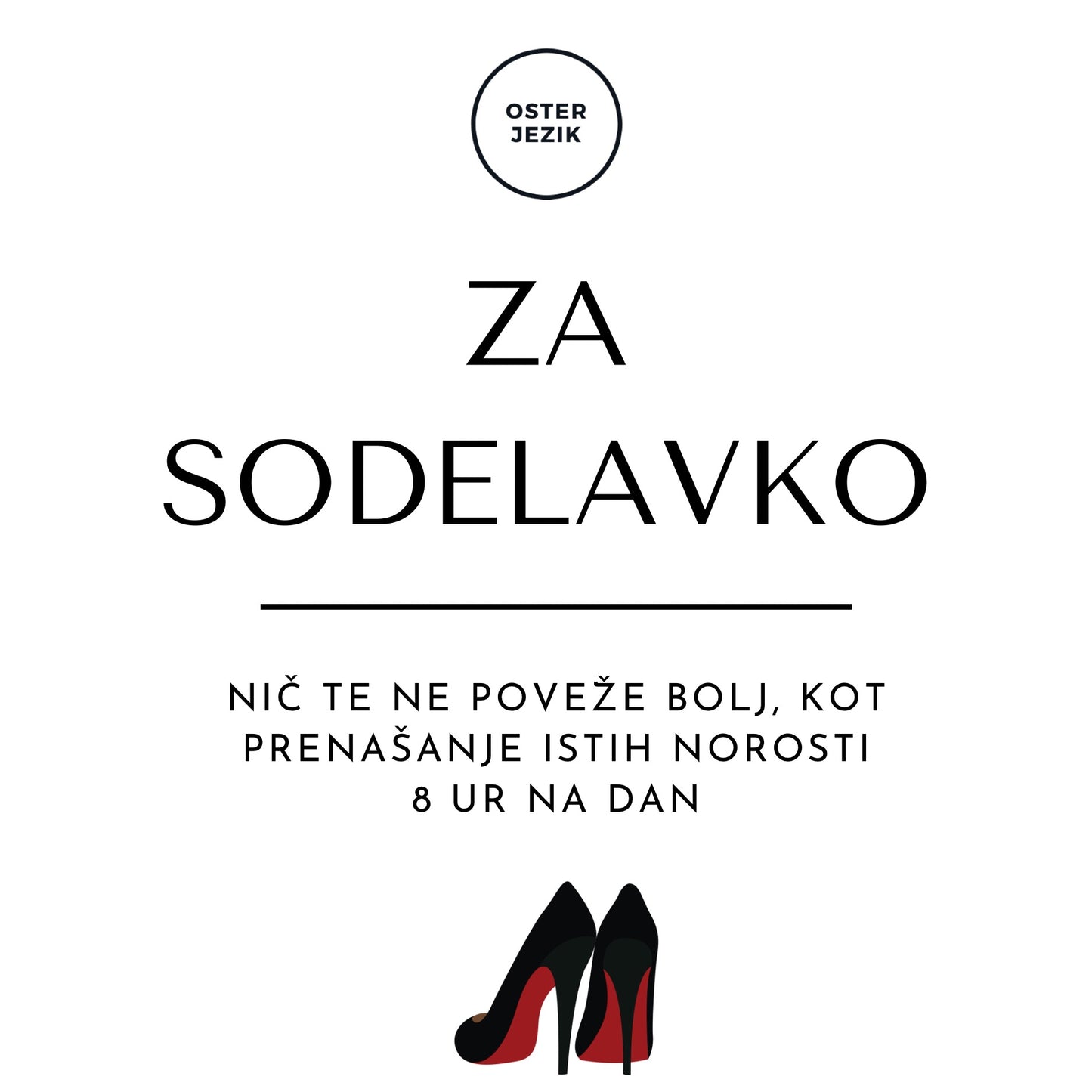 Magnet "ZA SODELAVKO"