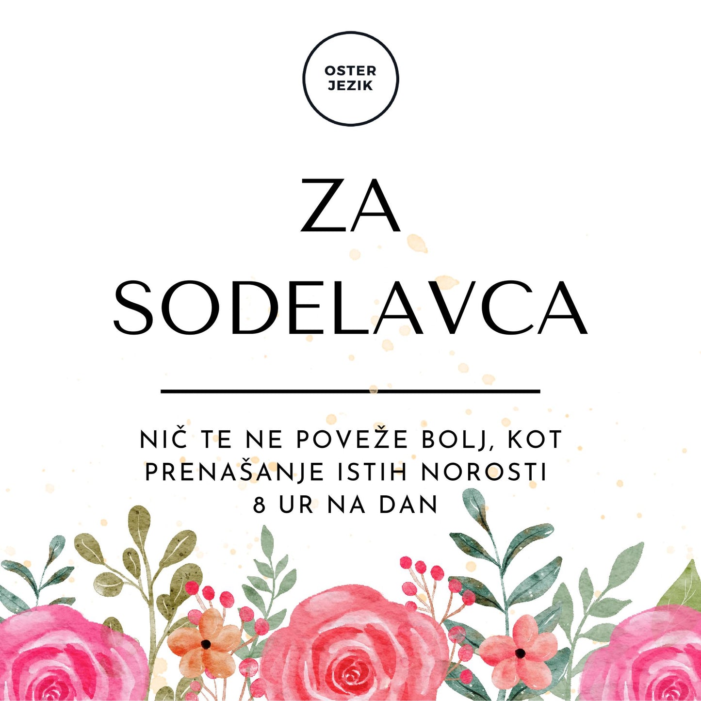 Magnet "ZA SODELAVCA"