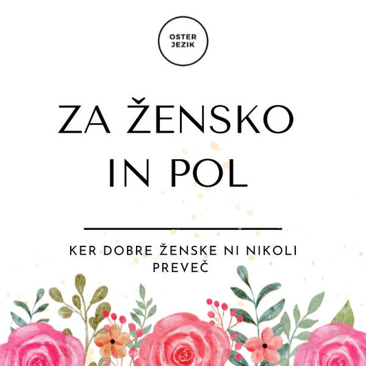 Magnet "ZA ŽENSKO IN POL"