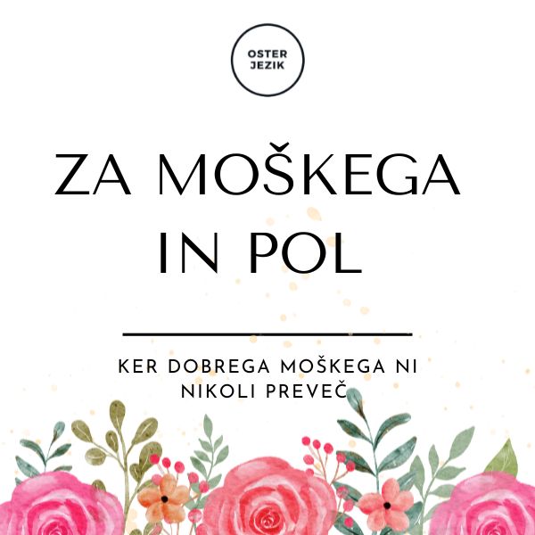 Magnet "ZA MOŠKEGA IN POL"