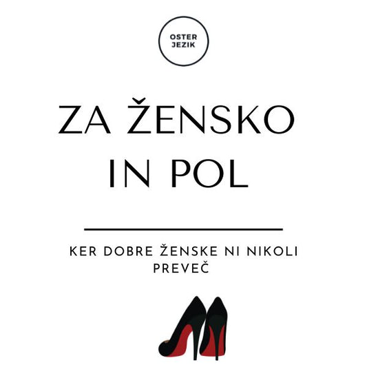 Magnet "ZA ŽENSKO IN POL"