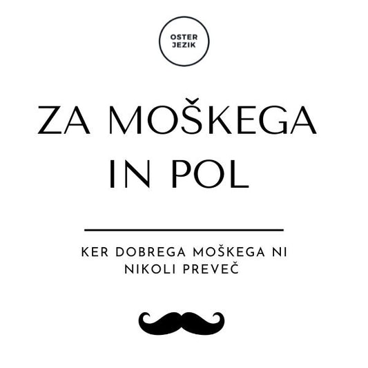 Magnet "ZA MOŠKEGA IN POL"